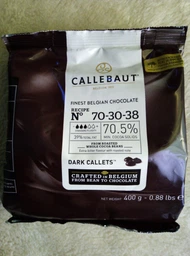 Шоколад бельгийский Callebaut №70-30-38 Экстрачерный в дропсах 400 г (5410522556575) фото от покупателей 16