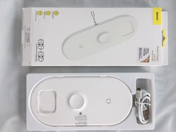 Бездротове зарядний пристрій Baseus Smart 3in1 For Phone+Watch+Pods (18W MAX) Чорний