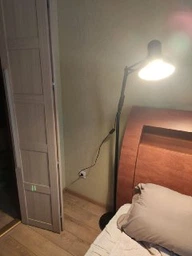 Підлоговий торшер лампа LOFT-LUCIANO 1*E27 LUMANO Срібло метал фото от покупателей 3