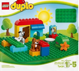 Конструктор LEGO DUPLO Большая зеленая строительная пластина (38х38) 1 деталь (2304) фото от покупателей 12