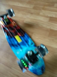 Скейт Penny Board "Fish" Fire and Ice. фото от покупателей 15