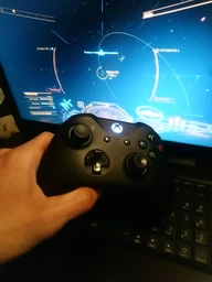 Беспроводной геймпад&nbsp;Microsoft Xbox One Black + USB кабель для Windows (4N6-00002) фото от покупателей 10