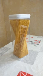 Ємність для сипучих продуктів 1,3л прозорий/прозорий Алеана фото від покупців 4