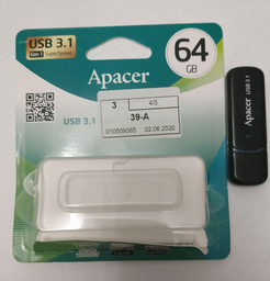 Флеш память USB Apacer AH355 32GB USB 3.2 Gen1 Black (AP32GAH355B-1) фото от покупателей 8