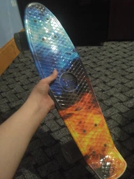 Скейт Penny Board "Fish" Fire and Ice. фото от покупателей 12
