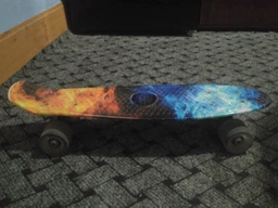 Скейт Penny Board "Fish" Fire and Ice. фото от покупателей 13