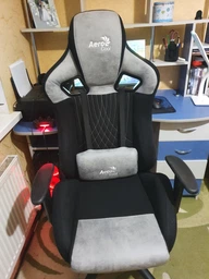 Крісло для геймерів AEROCOOL EARL Stone Grey фото від покупців 1