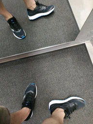 Кросівки для бігу Saucony Versafoam Cohesion 12 20471-9s 40 25 см Blue/Citron сині з салатовим (11110021) фото від покупців 12