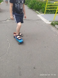 Скейт Penny Board "Fish" Fire and Ice. фото от покупателей 11