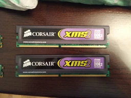 Ігрова оперативна пам'ять Corsair DDR2 4Gb (2Gb+2Gb) 800MHz PC2 6400U CL5 (CM2X2048-6400C5) Б/У фото від покупців 1