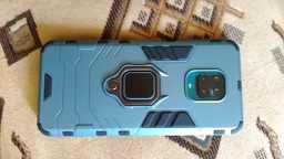Чехол с подставкой Deexe Hybrid Case для Xiaomi Redmi Note 9 Pro / Note 9S / Note 9 Pro Max - Red фото от покупателей 2