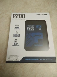 Накопичувач SSD 512GB Patriot P200 2.5" SATAIII TLC (P200S512G25) фото від покупців 12