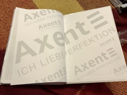 Книга канцелярская записная Axent San Francisco А4 в твердой обложке 192 листа клетка (8423-22-A) фото от покупателей 3
