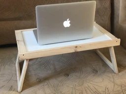 Столик для ноутбука Білий WoodMood фото від покупців 13
