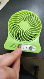 Вентилятор настольный Mini Fan XSFS-01 с аккумулятором 18650 Black фото от покупателей 10