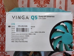 Кулер Vinga Q5 фото от покупателей 14