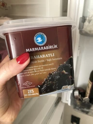 Маслины вяленые Marmarabirlik черные со специями 2XS 400 г (8690103291386) фото от покупателей 6