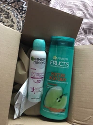 Шампунь Garnier Fructis Рост во всю силу для ослабленных волос склонных к выпадению 400 мл (3600541775855) фото от покупателей 2