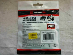 Кабель Real-El USB 2.0 Pro AM-BM 2 м Black (EL123500026) фото от покупателей 4
