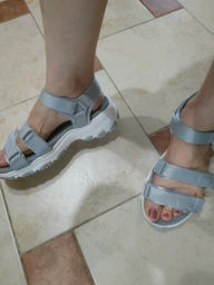 Жіночі сандалі Skechers D`Lites Fresh Catch Black/White 39,5 Чорний 31514-BLK фото от покупателей 1