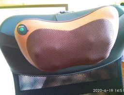 Роликова масажна подушка для спини та шиї Massage pillow з підігрівом