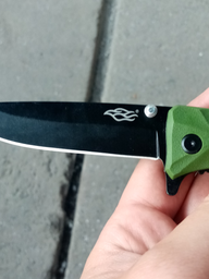 Карманный нож Ganzo G620g-1 Green-Black фото от покупателей 18