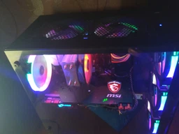 Корпус 1STPLAYER V6-R1 Color LED Black