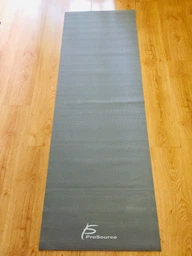 Коврик для йоги, фитнеса ProSource Classic Yoga Mat 183x61x0.3 см (PS-1911-grey), серый фото от покупателей 1