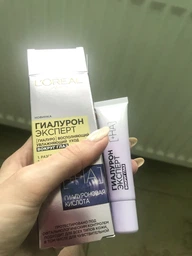 Крем для кожи вокруг глаз L'Oreal Paris Гиалурон эксперт Восстанавливающий Увлажняющий Уход 15 мл (3600524009007) фото от покупателей 6