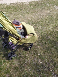 Коляска трость BabyHit Rainbow G2 Ocean Blue (22_707) фото от покупателей 17