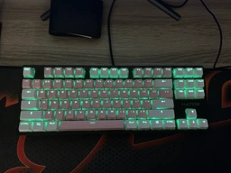 Клавіатура Hator Rockfall EVO TKL Optical Ukr (HTK-633) Lilac USB