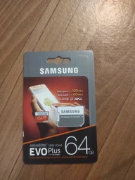 Карта памяти Samsung microSDXC 64GB EVO Plus UHS-I Class 10 (MB-MC64GA/RU) фото от покупателей 2