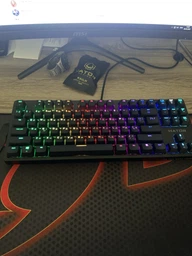 Клавіатура Hator Rockfall EVO TKL Optical Ukr (HTK-633) Lilac USB фото від покупців 4