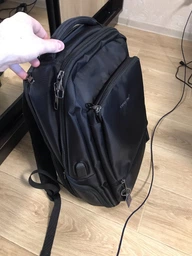 Рюкзак антизлодій Tigernu T-B3585 з відсіком для ноутбука 15,6" та USB 26л Black (16228)