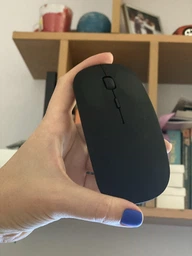 Бездротова миша bluetooth + USB чорна фото від покупців 1
