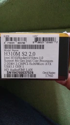 Материнская плата Gigabyte H310M S2 2.0 (s1151, Intel H310, PCI-Ex16) фото от покупателей 6