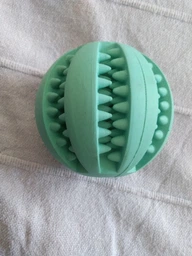 Игрушка для собак мяч бейсбольный со вкусом мяты 6СМ Trixie Mint фото от покупателей 11