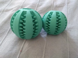 Игрушка для собак Trixie Мяч Denta Fun 7 см, резина фото от покупателей 15
