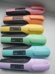 Набор текст-маркеров Buromax Pastel 6 шт с резиновыми вставками (BM.8905-96) фото от покупателей 18