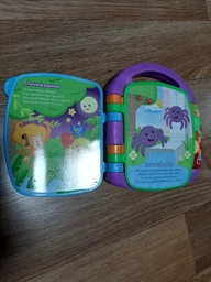 Игрушка Fisher-Price Музыкальная книжка со стихами на русском языке (CJW28) фото от покупателей 2