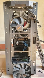 Корпус Cougar Gemini S Silver, Mini ITX / Micro ATX / ATX, 2*3.5'+3*2.5', підсвітка Trelux RGB, Glass Wings боковая панель фото от покупателей 8