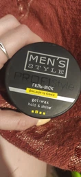 Гель-воск PROFIStyle Men's Style фиксация и блеск 80 г (4820003291146) фото от покупателей 1
