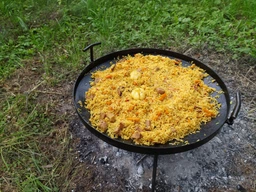 Мангал сковорода 50 см SHOP PAN з диску борони + кришка фото від покупців 1