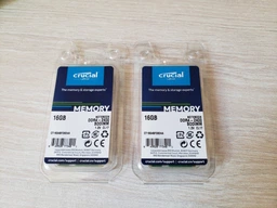 Пам'ять Crucial 16GB SO-DIMM DDR4 2400 MHz - (CT16G4SFD824A) фото від покупців 2