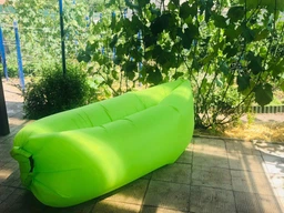 Надувной диван Supretto Air Sofa (Lamzak) 233х70х41 см Голубой (4827-0001) фото от покупателей 8