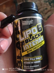 Жироспалювач Lipo-6 Black Intense UC, 60 капсул Nutrex Research (2000002885498)
