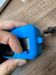 Силиконовый чехол SHOOT с ремешком для GoPro HERO8 Black XTGP803 Черный