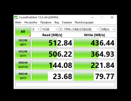 SSD диск Leven JM600 128GB M.2 2280 SATAIII 3D NAND TLC (JM600M2-2280128GB)