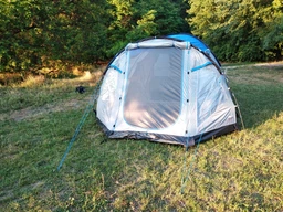 Намет пʼятимісний High Peak Santiago 5.0 Light Grey/Dark Grey/Green (11802)