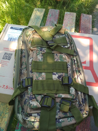 Тактичний штурмовий військовий рюкзак Armour Tactical М25 Oxford 600D (з системою MOLLE) 20-25 літрів Чорний фото від покупців 18